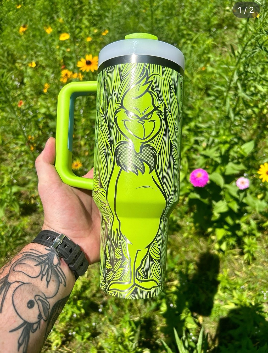 Grinch ST 40 Oz Tumbler